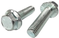 5/16"-18 x 3" (USS) GRADE-5 SERRATED FLANGE BOLTS, Zinc Plated (25-PACK)