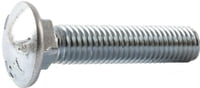 5/16"-18 x 3" (USS) GRADE-5 CARRAIGE BOLTS, Zinc Plated (25-PACK)