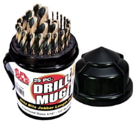 1/16" to 1/2" by 64ths (29pc) Mechanic Length Drill Set, Ultra-Cut ( Drill-Dex )