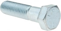 1/4"-20 x 1-1/2" (USS) HEX HEAD CAP SCREW, Zinc Plated (100-PACK)