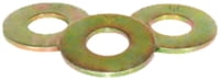 1/4" (SAE) GRADE-8 (ALLOY) FLATWASHERS, Zinc Yellow, (100-PACK)