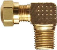 1/4" x 1/4" MPT (90°) AIR BRAKE FITTING, D.O.T.