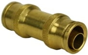 1/4" PUSH CONNECT UNION, BRASS, D.O.T.