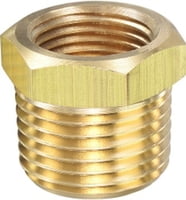 1/2" X 1/4" MPT BRASS PIPE BUSHING
