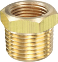1" x 3/4" HEX PIPE BUSHING,BRASS